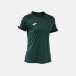 Tricou sport dama Joma Heroic, Verde / Negru - imagine 2