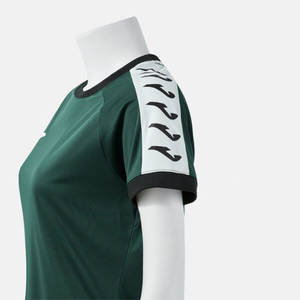 Tricou sport dama Joma Heroic, Verde / Negru - imagine 5