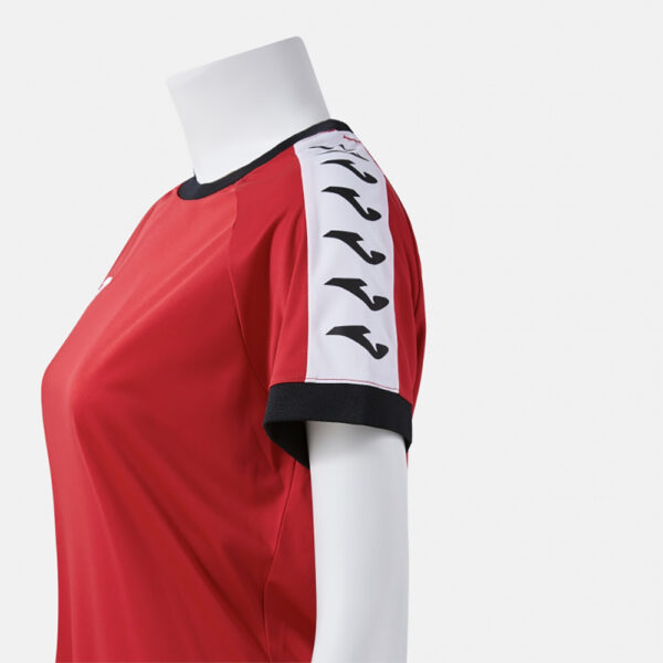 Tricou sport dama Joma Heroic, Rosu / Negru - imagine 5