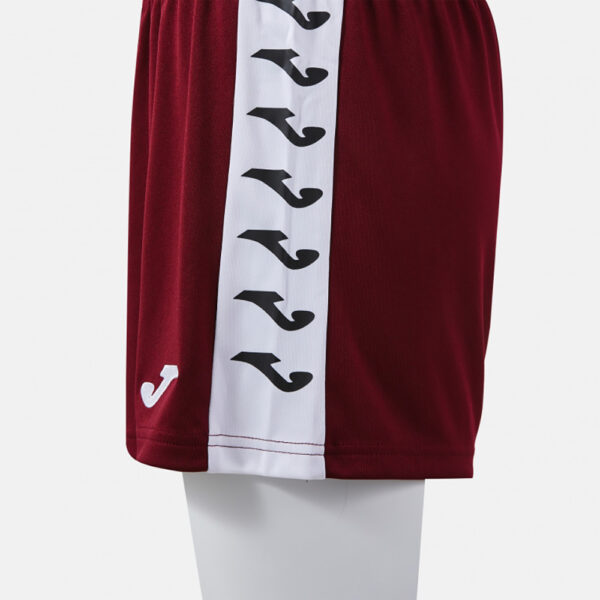 Pantaloni scurti sport dama Joma Heroic, Visiniu - imagine 5