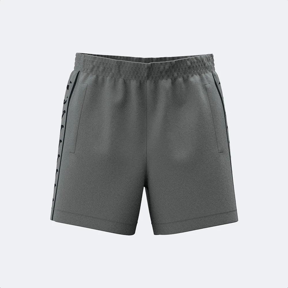 Pantaloni scurti bumbac dama Joma Heroic, Gri / Negru - imagine 1