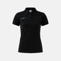 Tricou polo bumbac dama Joma Bali III, Negru
