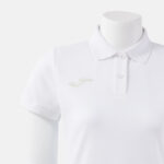 Tricou polo bumbac dama Joma Bali III, Alb - imagine 4