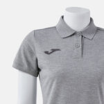Tricou polo bumbac dama Joma Bali III, Gri deschis - imagine 4