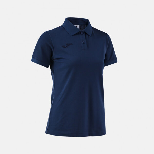 Tricou polo bumbac dama Joma Bali III, Bleumarin - imagine 2
