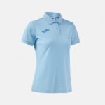 Tricou polo bumbac dama Joma Bali III, Albastru sky - imagine 2