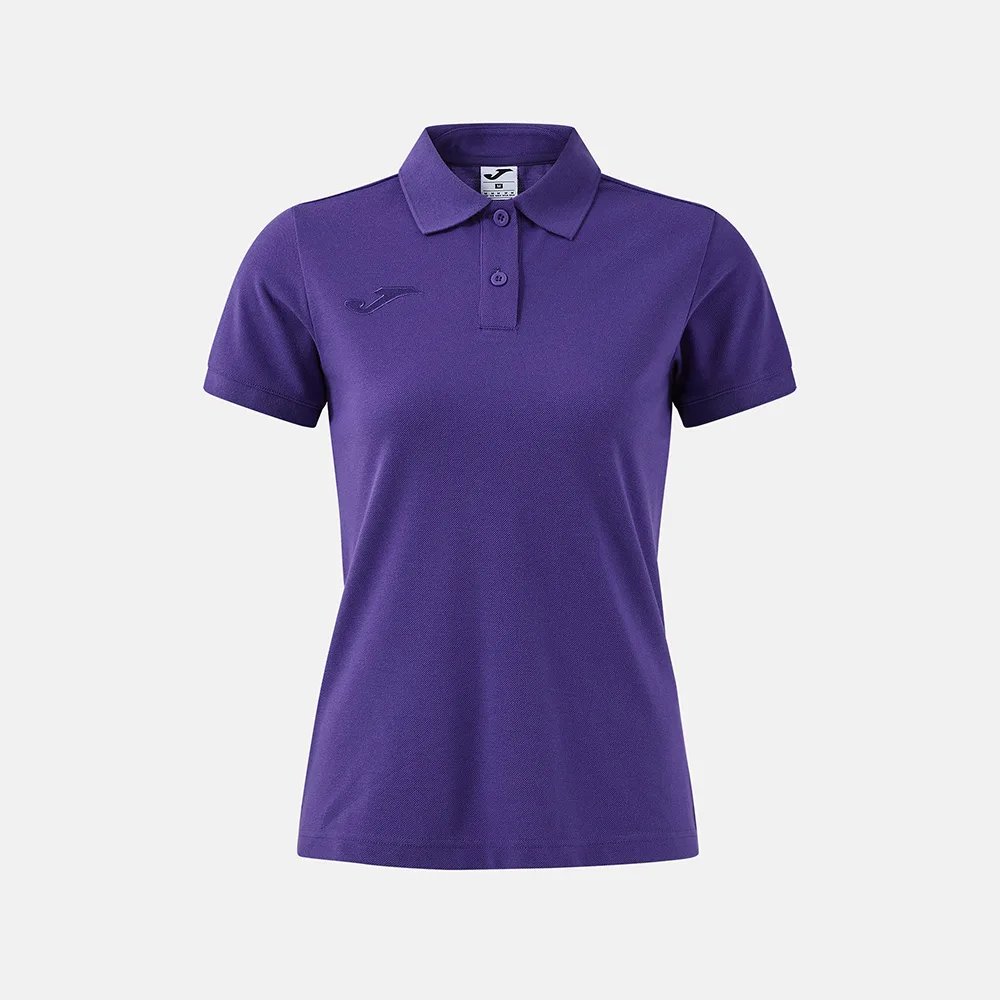 Tricou polo bumbac dama Joma Bali III, Mov - imagine 1