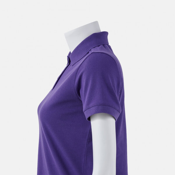 Tricou polo bumbac dama Joma Bali III, Mov - imagine 5