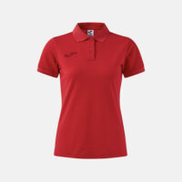 Tricou polo bumbac dama Joma Bali III, Rosu