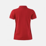 Tricou polo bumbac dama Joma Bali III, Rosu - imagine 3