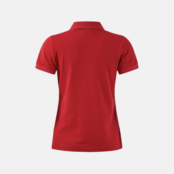 Tricou polo bumbac dama Joma Bali III, Rosu - imagine 3