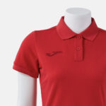 Tricou polo bumbac dama Joma Bali III, Rosu - imagine 4