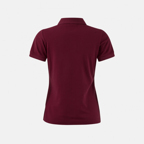 Tricou polo bumbac dama Joma Bali III, Visiniu - imagine 3