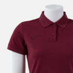 Tricou polo bumbac dama Joma Bali III, Visiniu - imagine 4