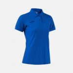 Tricou polo bumbac dama Joma Bali III, Albastru Royal - imagine 2