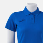 Tricou polo bumbac dama Joma Bali III, Albastru Royal - imagine 4