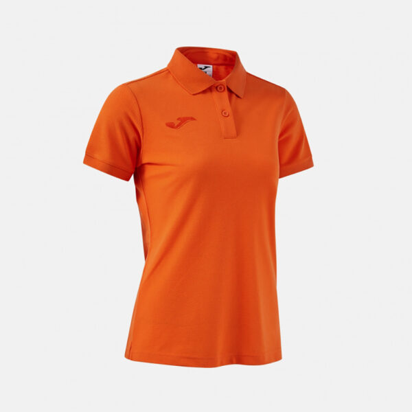 Tricou polo bumbac dama Joma Bali III, Portocaliu - imagine 2