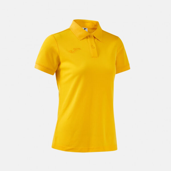 Tricou polo bumbac dama Joma Bali III, Galben - imagine 2