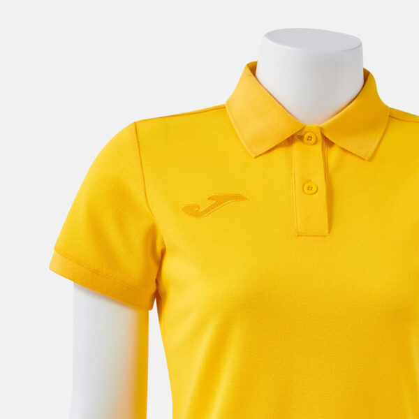 Tricou polo bumbac dama Joma Bali III, Galben - imagine 4