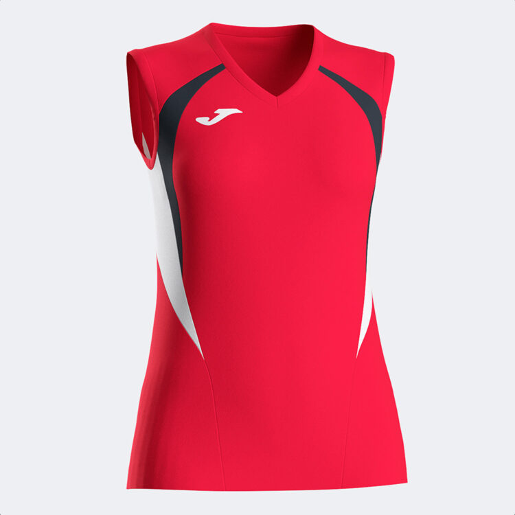 Maiou sport dama Joma Championship 20, Rosu / Negru