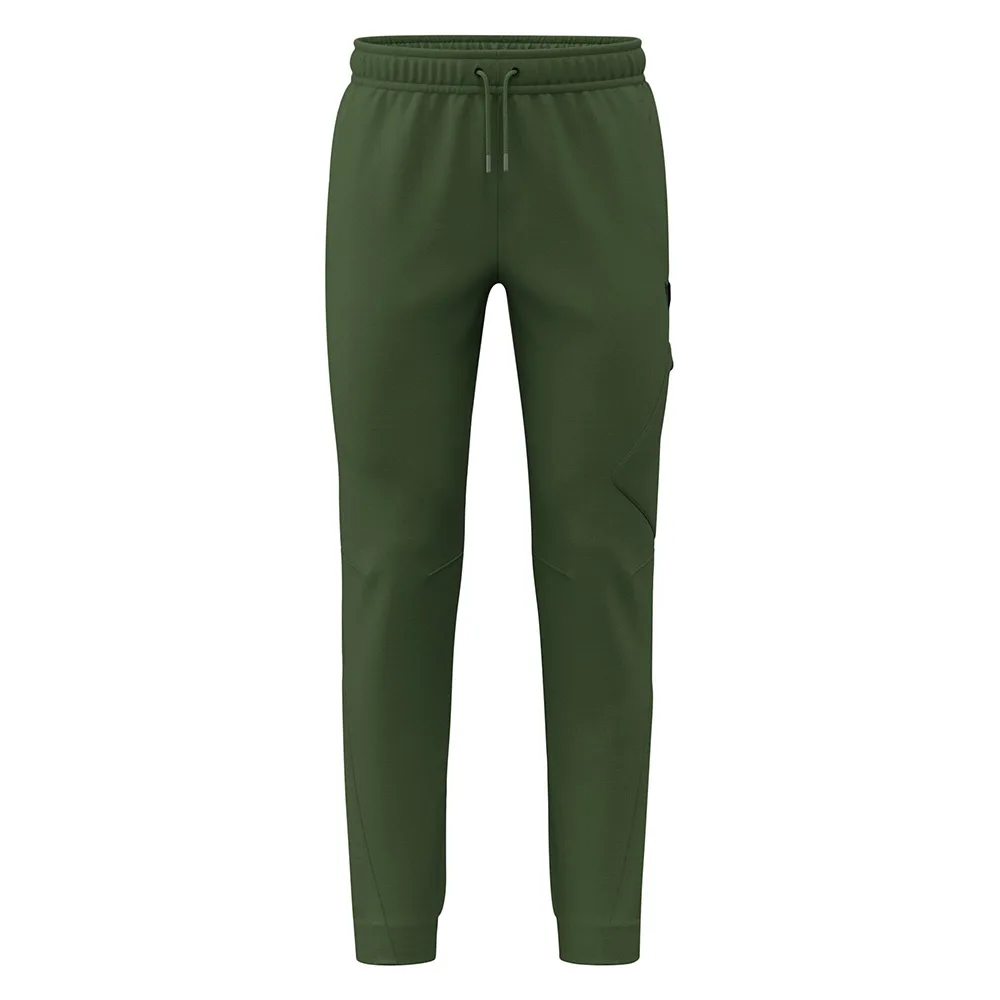 Pantaloni lungi Macron Nautis, Verde militar - imagine 1