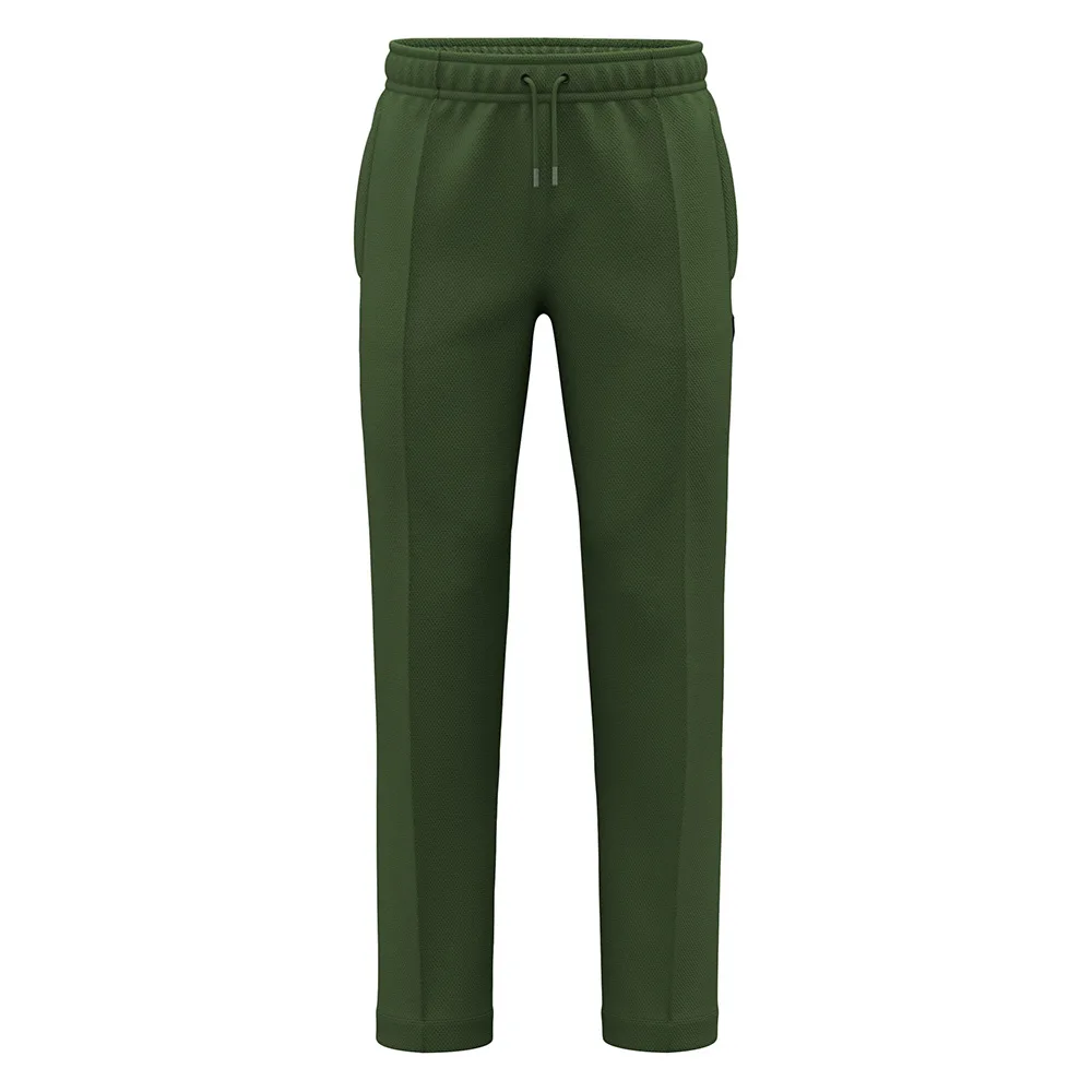 Pantaloni lungi Macron Shiny, Verde militar - imagine 1