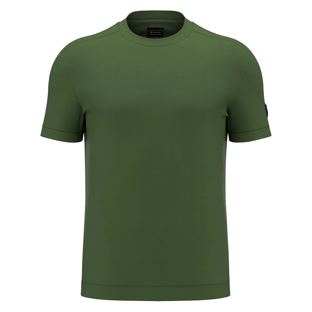Tricou bumbac Macron Everchill, Verde militar - imagine 1