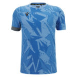 Tricou tenis Macron Juan III, Albastru sky / Gri - imagine 2