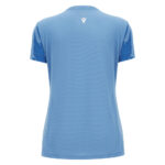 Tricou tenis dama Macron Domizia II, Albastru sky / Alb - imagine 3