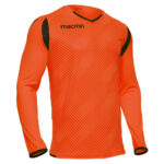 Tricou maneca lunga portar Macron Hercules, Portocaliu / Negru