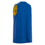 Tricou baschet Macron X500, Albastru Royal / Galben - imagine 2