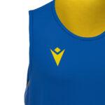 Tricou baschet Macron X500, Albastru Royal / Galben - imagine 3