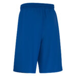 Pantaloni scurti reversibili baschet Macron X500, Albastru Royal / Galben - imagine 2