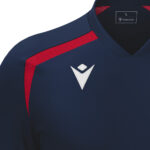 Tricou sport Macron Wyrm, Bleumarin / Rosu - imagine 5