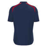 Tricou sport Macron Wyrm, Bleumarin / Rosu - imagine 3