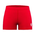 Pantaloni scurti sport dama Macron Flower, Rosu - imagine 3