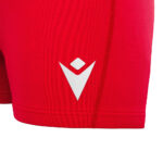 Pantaloni scurti sport dama Macron Flower, Rosu - imagine 5