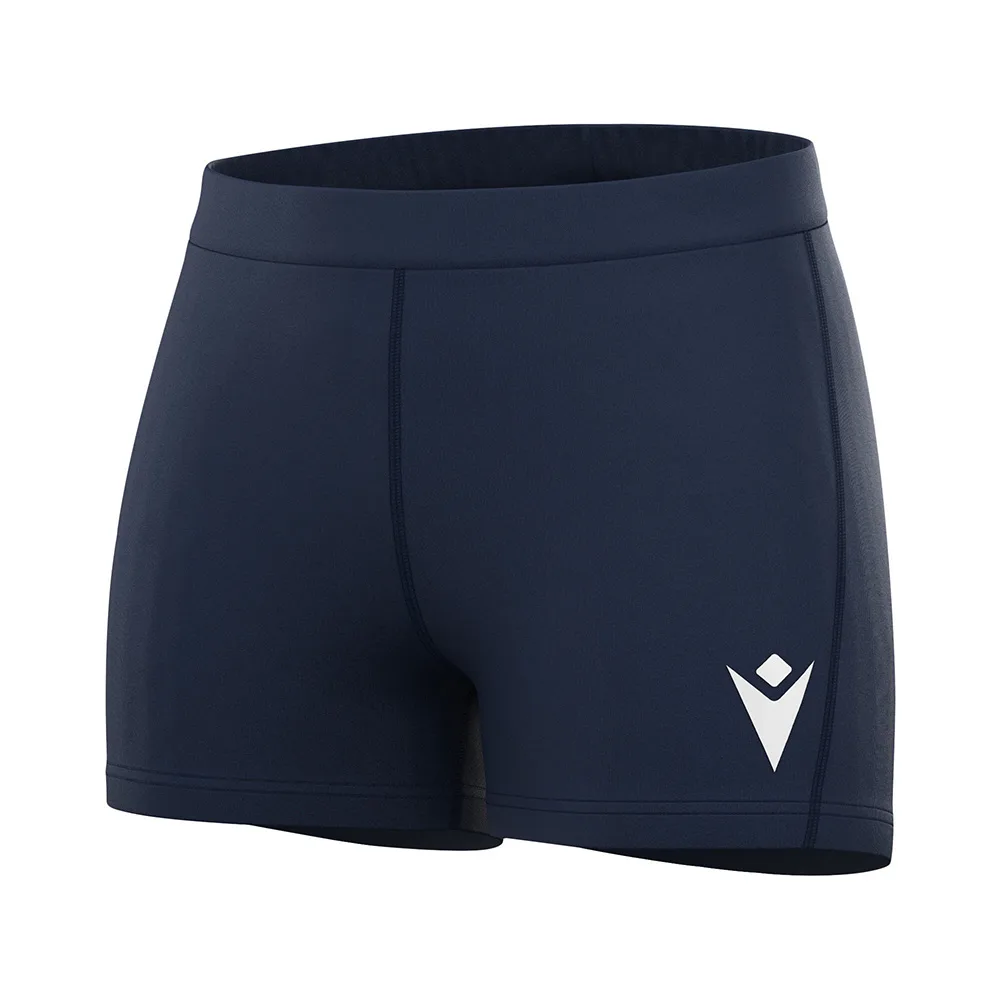 Pantaloni scurti sport dama Macron Flower, Bleumarin - imagine 1