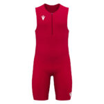 Set echipament atletism Macron Willow, Rosu - imagine 5