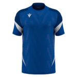 Tricou sport Macron Totem, Albastru Royal / Alb - imagine 2