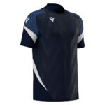 Tricou sport Macron Totem, Bleumarin / Alb