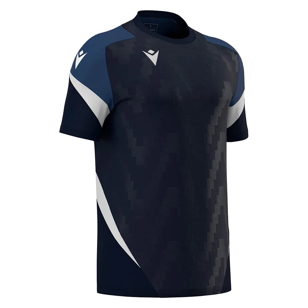 Tricou sport Macron Totem, Bleumarin / Alb - imagine 1