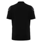 Tricou sport Macron Totem, Negru / Alb - imagine 3