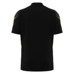 Tricou sport Macron Totem, Negru / Galben - imagine 3