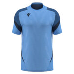 Tricou sport Macron Totem, Albastru sky / Bleumarin - imagine 2