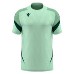 Tricou sport Macron Totem, Verde menta / Verde sticla - imagine 2