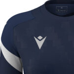 Tricou sport dama Macron Naga, Bleumarin / Alb - imagine 4