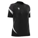 Tricou sport dama Macron Naga, Negru / Alb