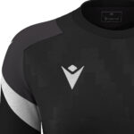 Tricou sport dama Macron Naga, Negru / Alb - imagine 5