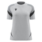 Tricou sport dama Macron Naga, Gri / Gri antracit - imagine 2